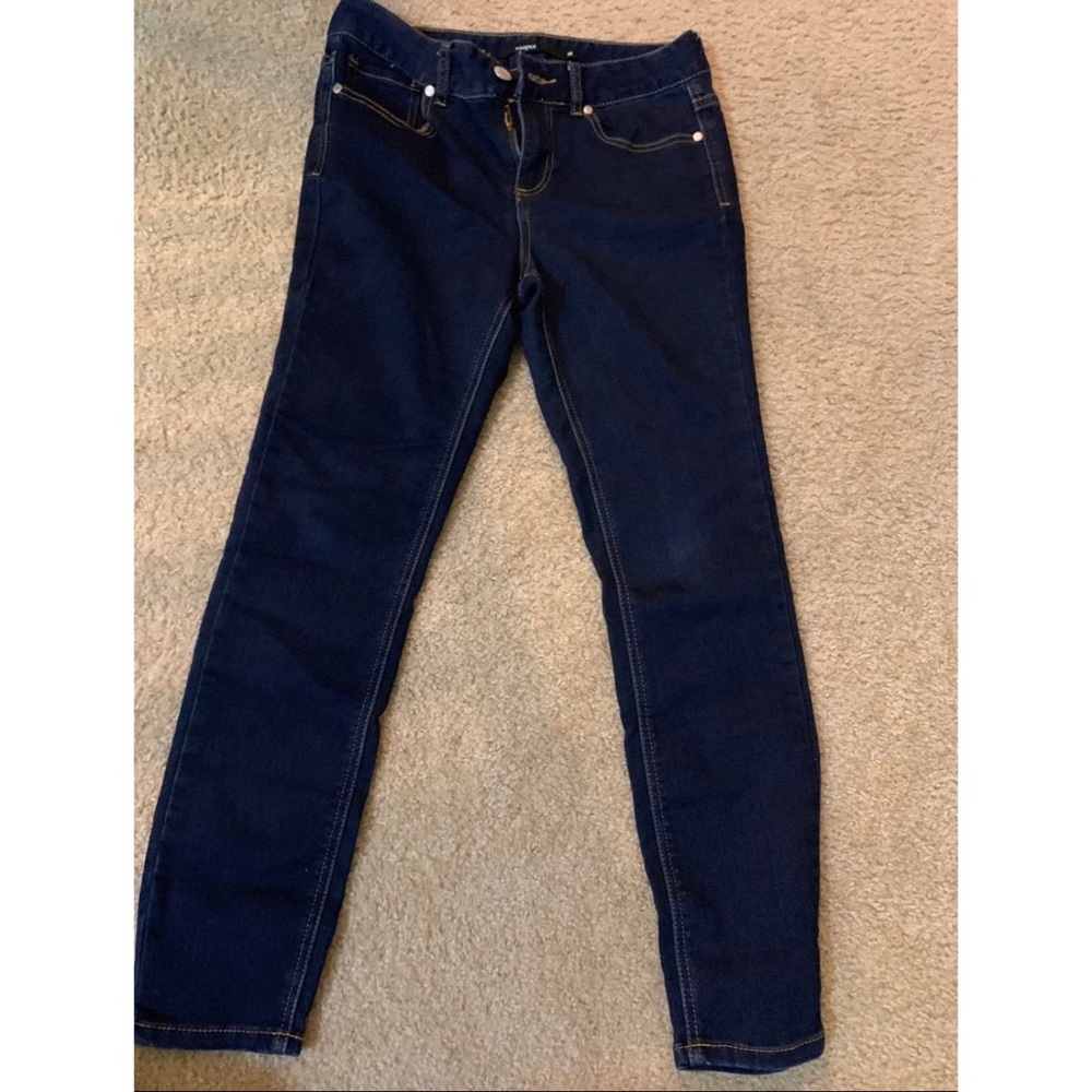 Francescas Collection Dark Blue Jeans - Picture 2 of 3